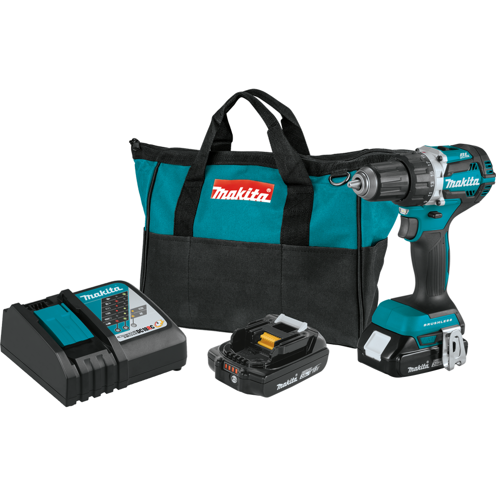 Makita 18V LXT Compact 1/2″ Driver Drill Kit - Flockneti