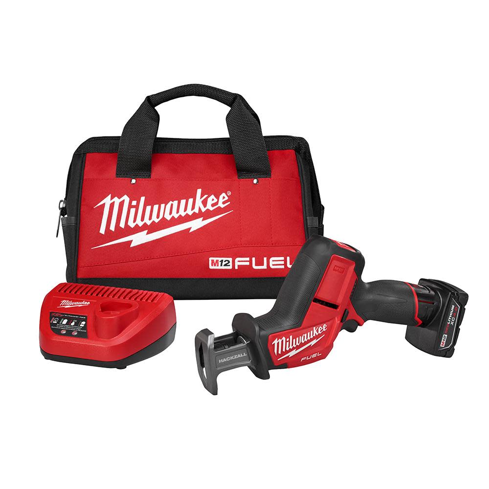 Milwaukee M12 FUEL HACKZALL Reciprocating Saw Kit - Flockneti