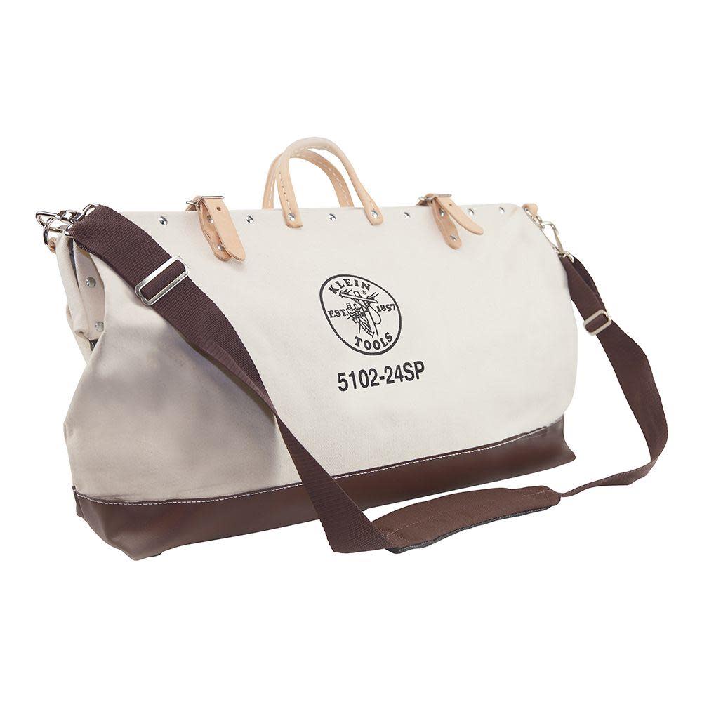 Klein Tools 24″ Deluxe Canvas Tool Bag - Flockneti