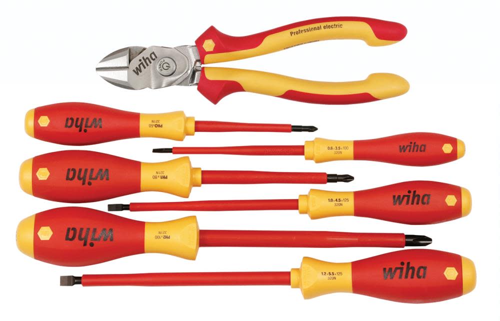 Wiha Insulated BiCut SuperCut & Screwdrivers Set 7 Piece - Flockneti