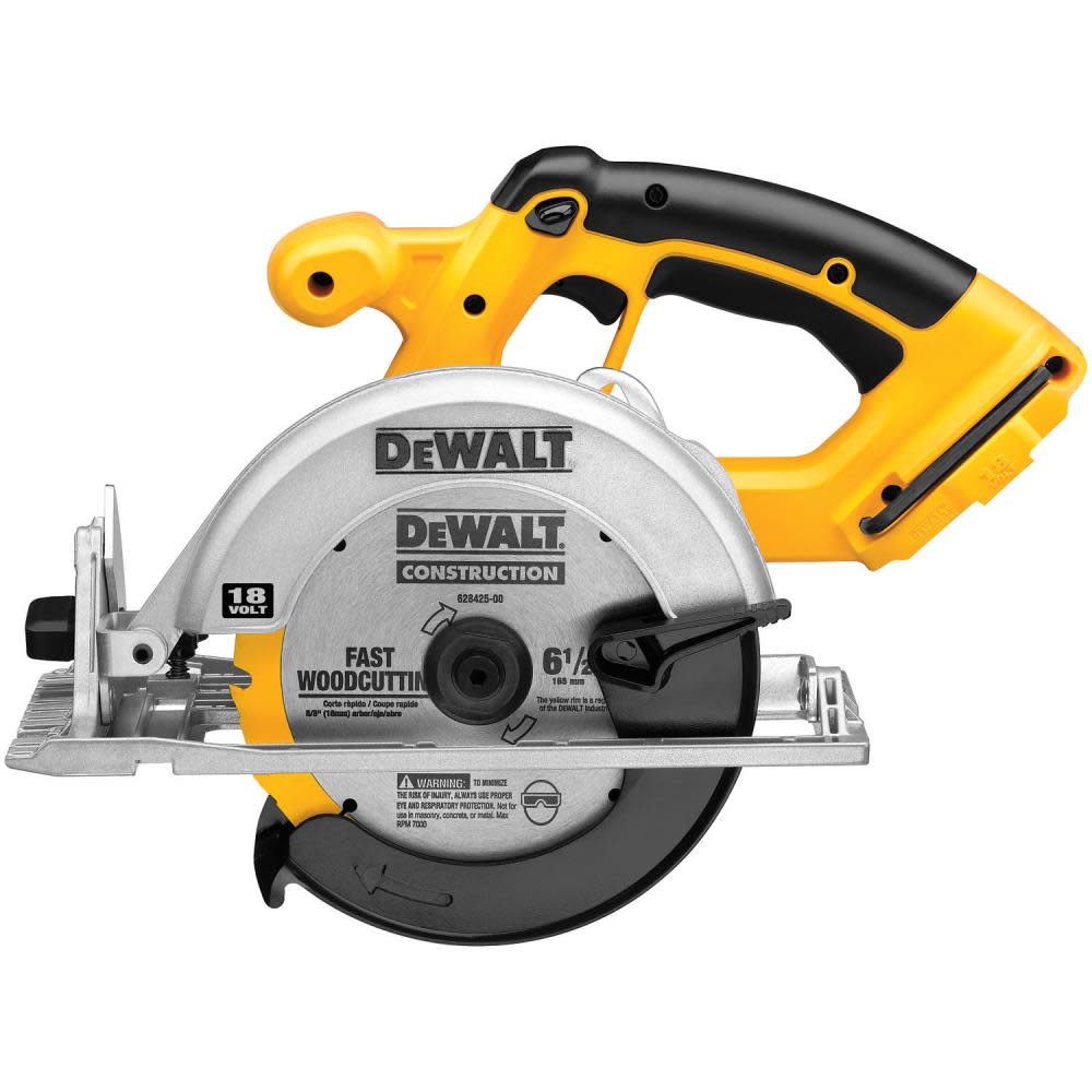 DEWALT 18-Volt 6-1/2-in Cordless Circular Saw (Bare Tool Only) - Flockneti
