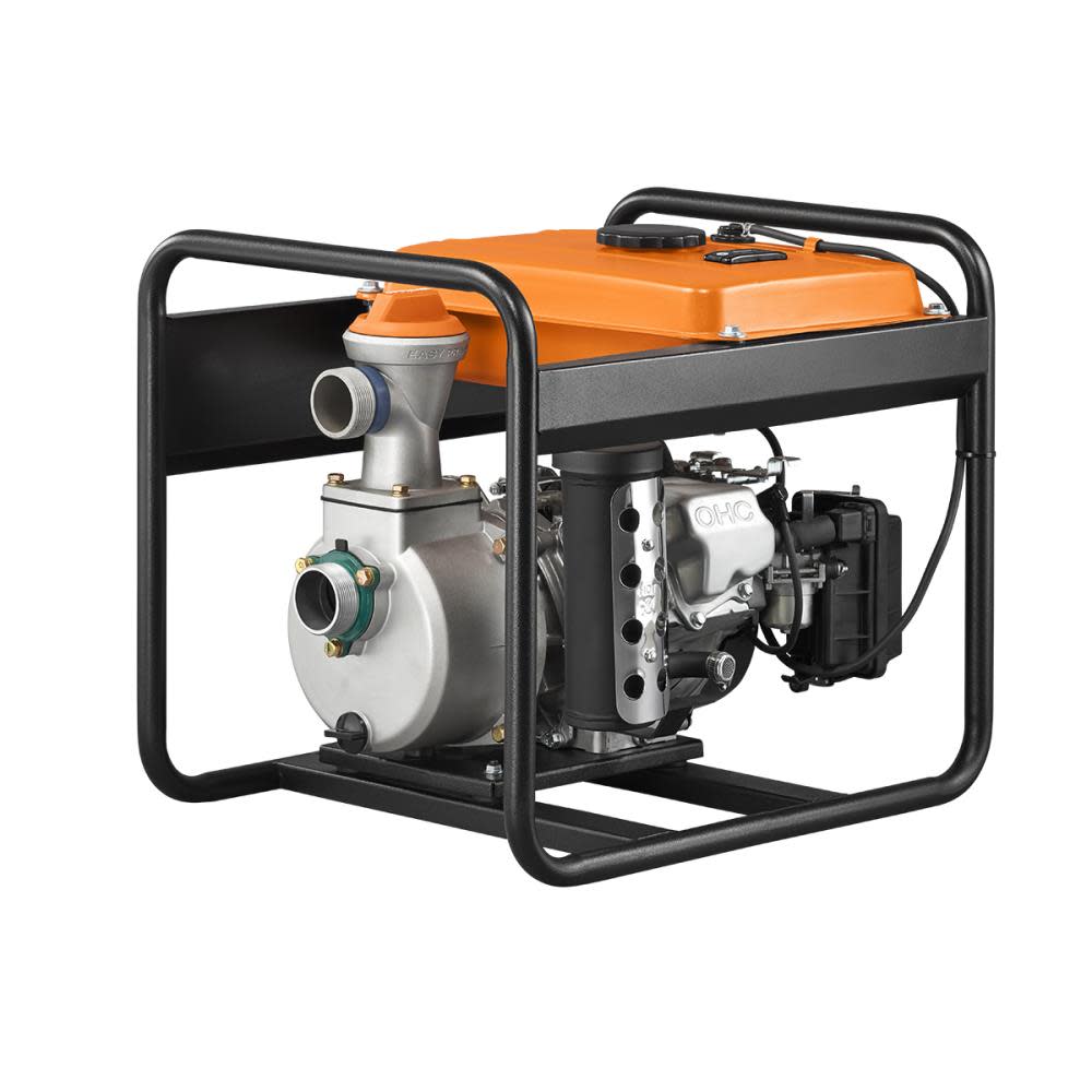 Generac 2″ Semi-Trash Water Pump with Hose and Wheel Kit - Flockneti