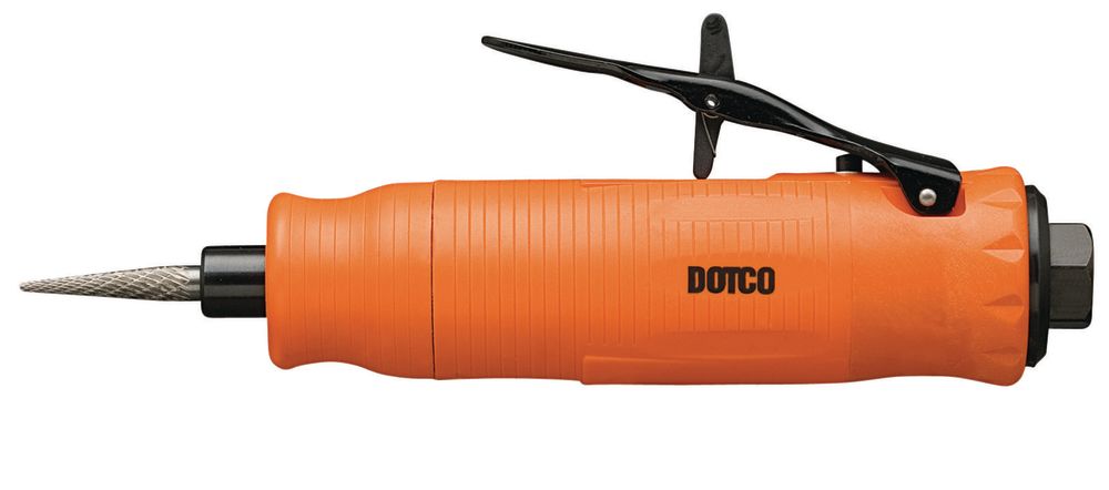 Cleco Dotco Inline Die Grinder 25000 RPM 0.3 HP 1/4′ Collet Rear Exhaust - Flockneti