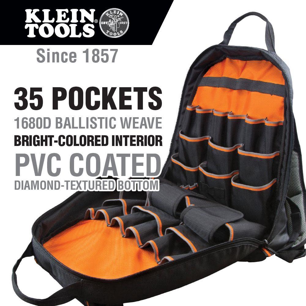 Klein Tools Tradesman Pro Tool Gear Backpack - Flockneti