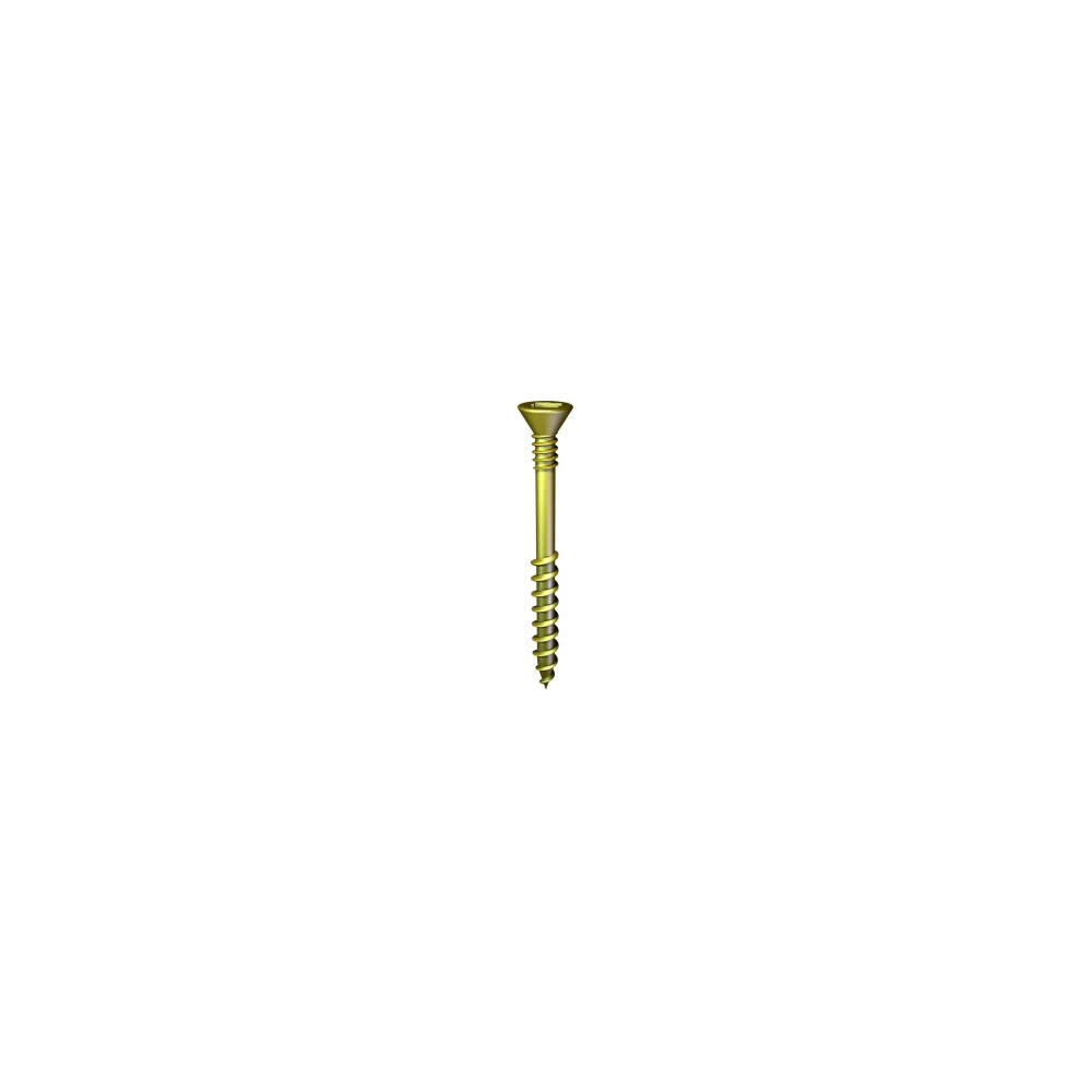 Grabber Construction Products #8 x2 in. Flat Head Collated Zinc Yellow Sub Floor Screw - Flockneti