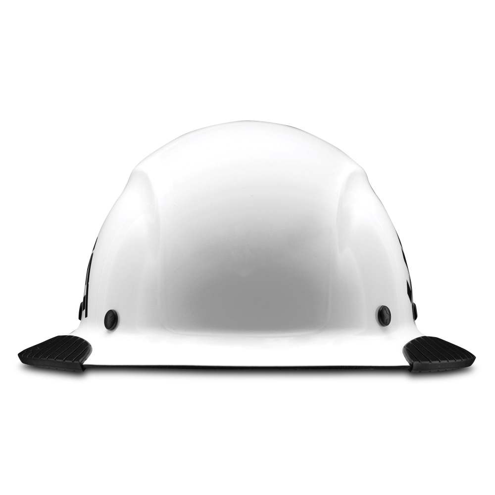 Lift Safety Hard Hat DAX FIFTY50 White/Black Camo Carbon FullBrim - Flockneti