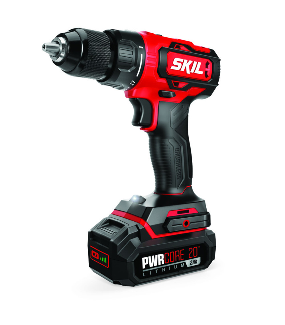 SKIL PWRCORE 20 Brushless 20V 1/2″ Drill Driver Kit - Flockneti