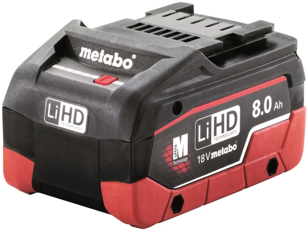 Metabo 18V 8.0Ah LiHD Battery Pack - Flockneti