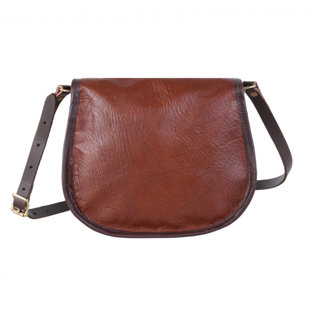 Duluth Pack 3 Liter Capacity Brown Medium Bison Leather Shell Purse - Flockneti