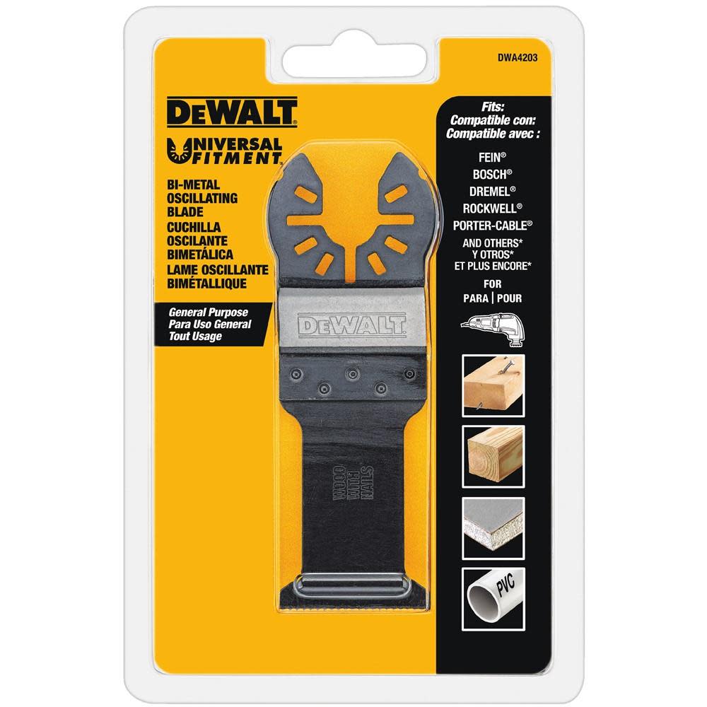 DEWALT Oscillating Wood with Nails Blade - Flockneti