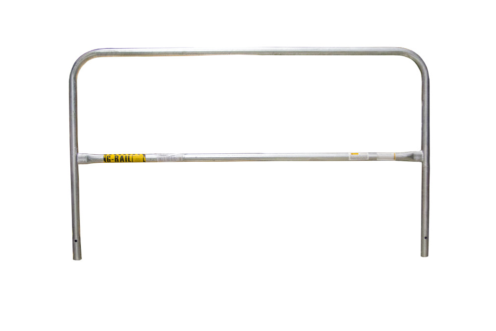 Guardian Fall Protection 6′ G-Rail Galvanized - Flockneti