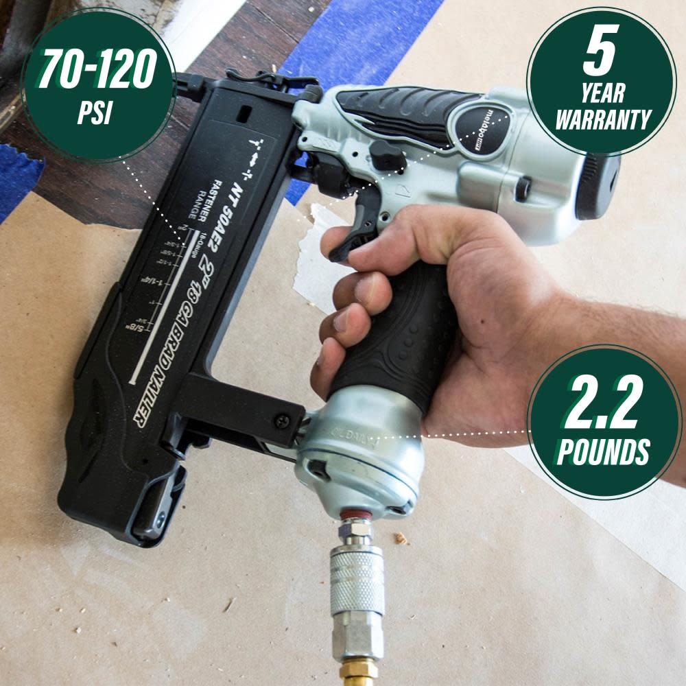 Metabo HPT 2 In. 18 Gauge Finish Nailer - Flockneti