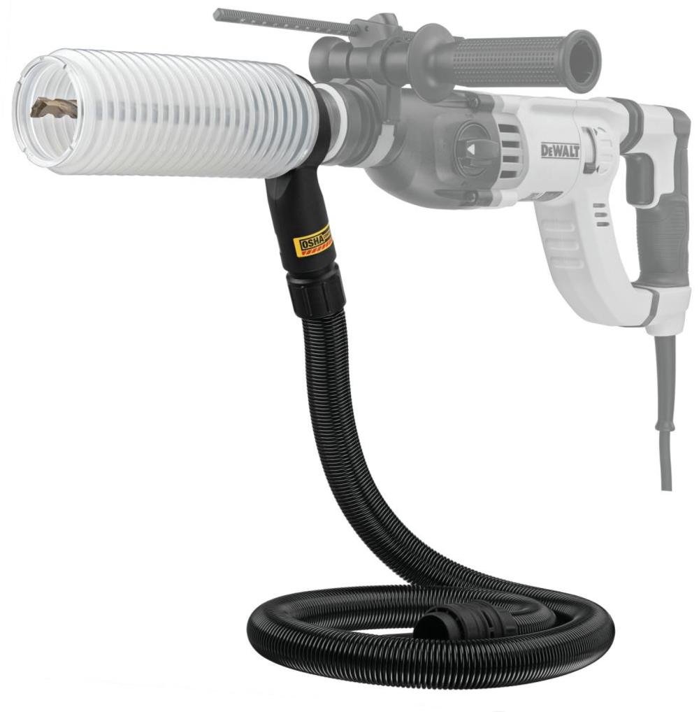 DEWALT SDS Plus Rotary Hammer Dust Extraction Tube Kit with Hose - Flockneti