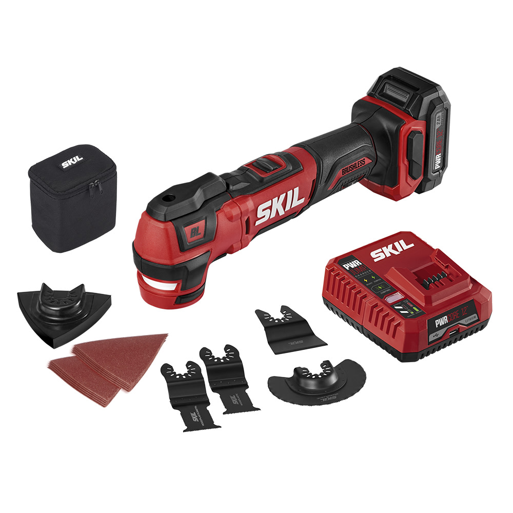 SKIL 12V Oscillating Multitool Kit - Flockneti