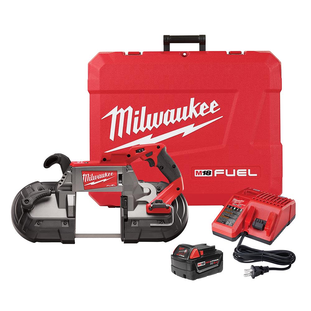 Milwaukee M18 FUEL Deep Cut Band Saw – 1 Battery Kit - Flockneti