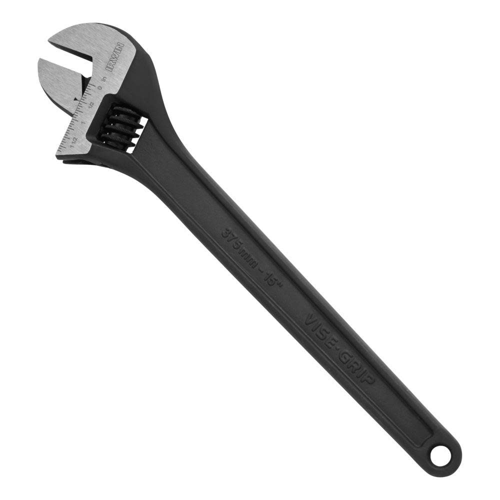 Irwin VISE-GRIP 15-in Black Oxide Adjustable Wrench - Flockneti