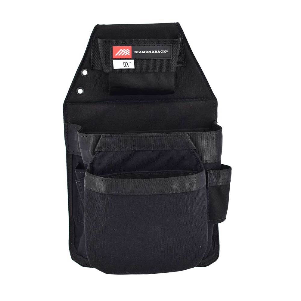 Diamondback Toolbelts Black Right Side Ox 2.0 Tool Pouch - Flockneti