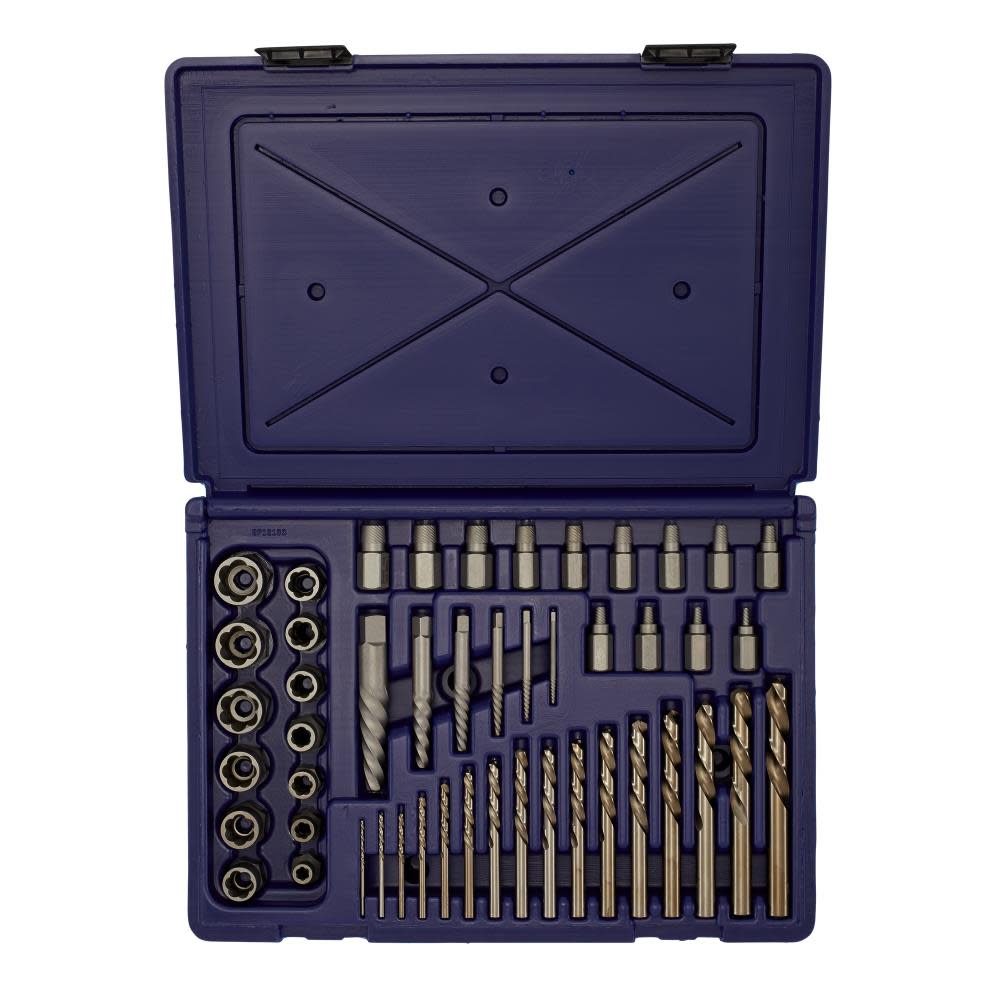 Irwin 48 piece Extractor & Drill Bit Set - Flockneti