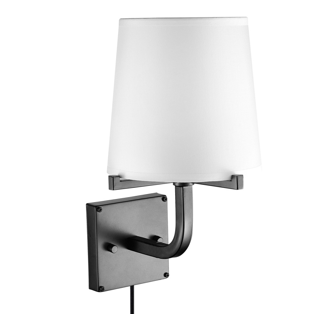 Globe Electric Valerie Wall Sconce 40W E12 1 Light Dark Bronze - Flockneti