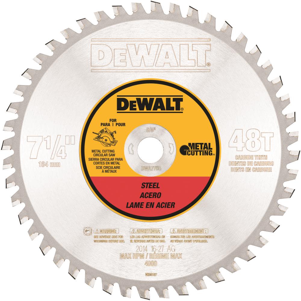 DEWALT 7-1/4-in 48-Tooth Dry Continuous Circular Saw Blade - Flockneti