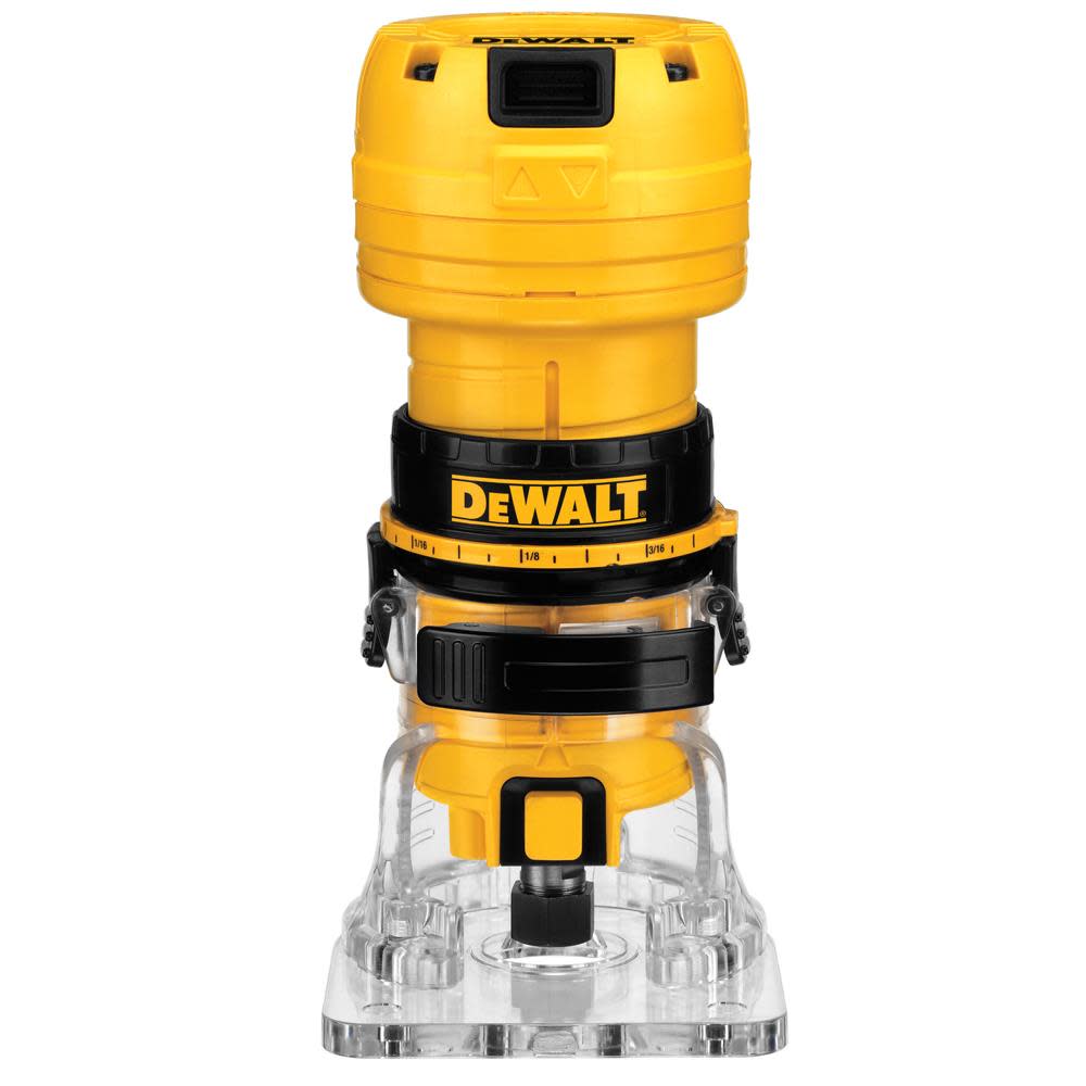DEWALT 4.5 Amp Single Speed 1/4 In. Laminate Trimmer - Flockneti