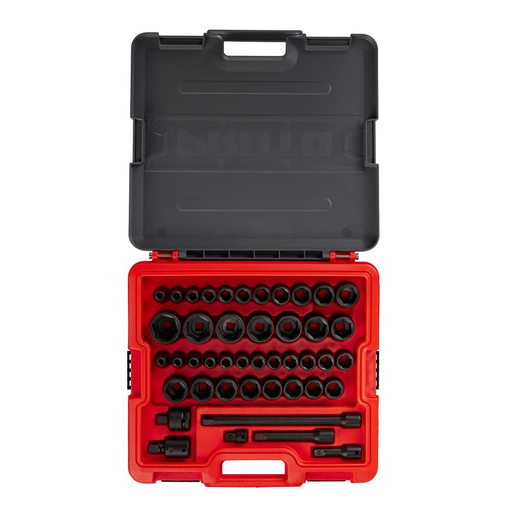Proto Socket Set 1/2 DR 44pc SAE/MM IM SET - Flockneti