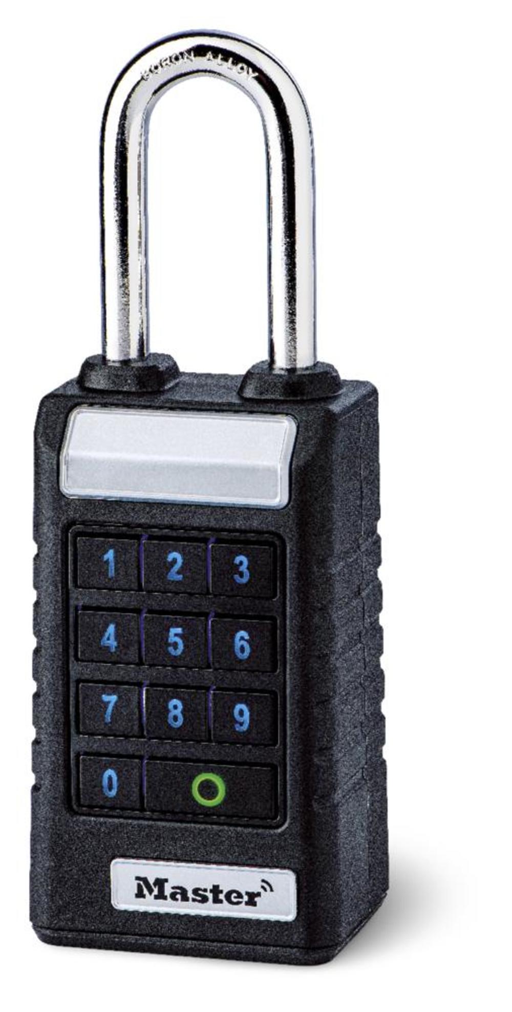 Master Lock Bluetooth Pro Series Padlock for Business Applications Extended Shackle - Flockneti