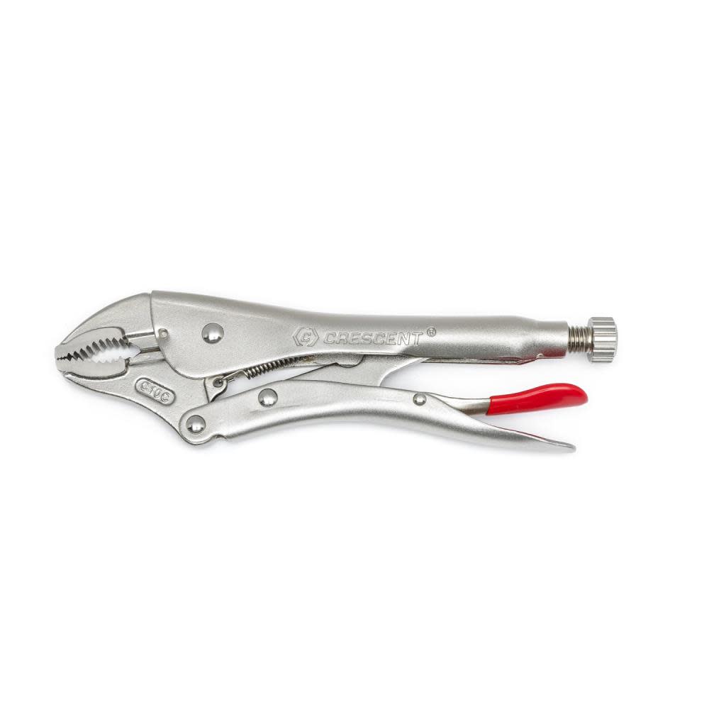 Crescent 10″ Curved Jaw Locking Pliers with Wire Cutter - Flockneti