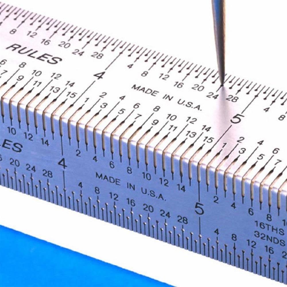 Incra 18 In. Precision Bend Rule - Flockneti