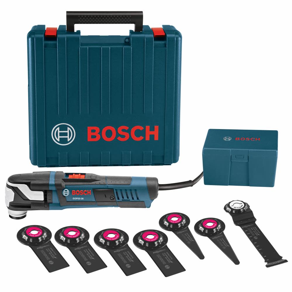 Bosch 8 pc. StarlockMax Oscillating Multi-Tool Kit - Flockneti