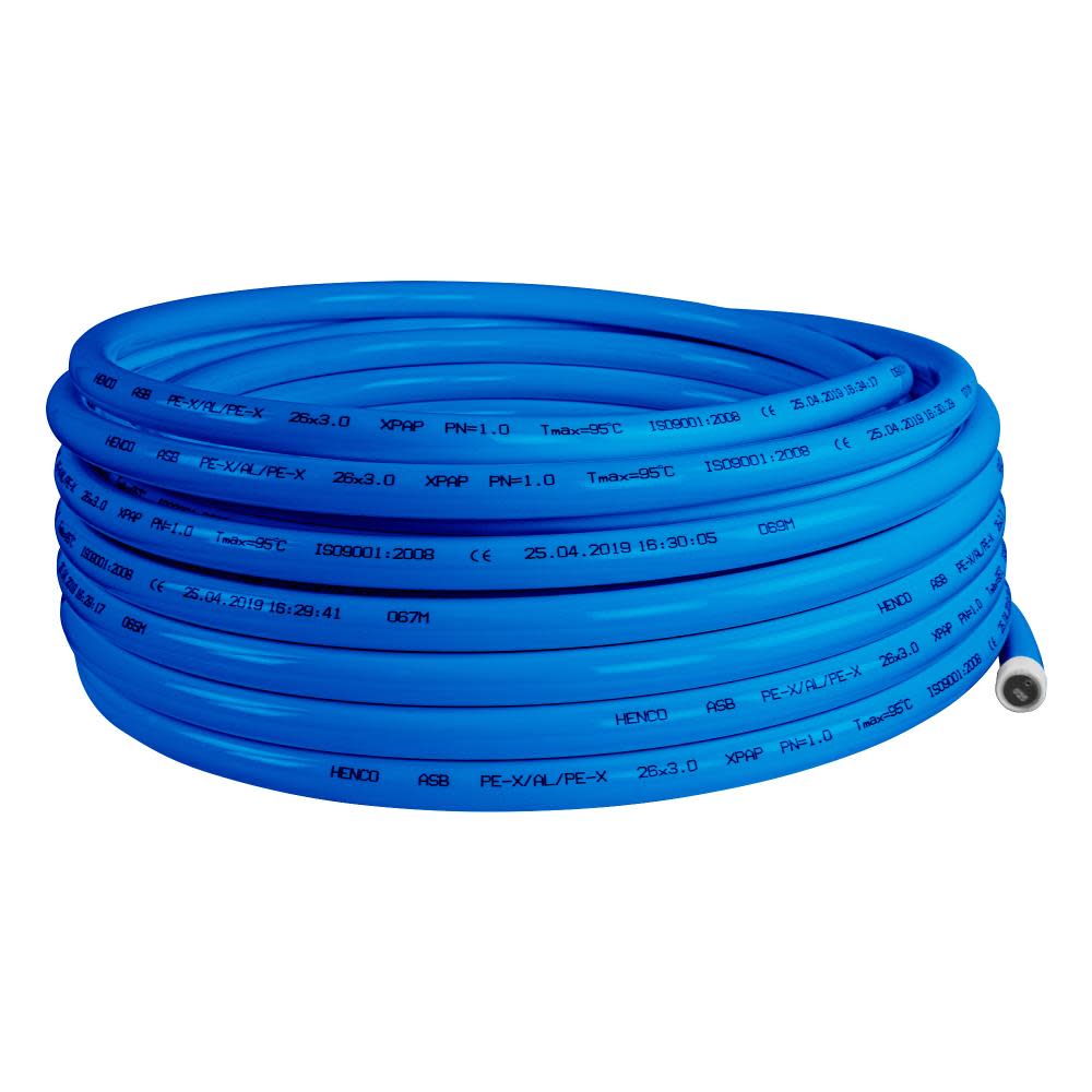 Industrial Air 3/4 in. x 100 ft. Aluminum Flexible Compressed Air Piping System - Flockneti