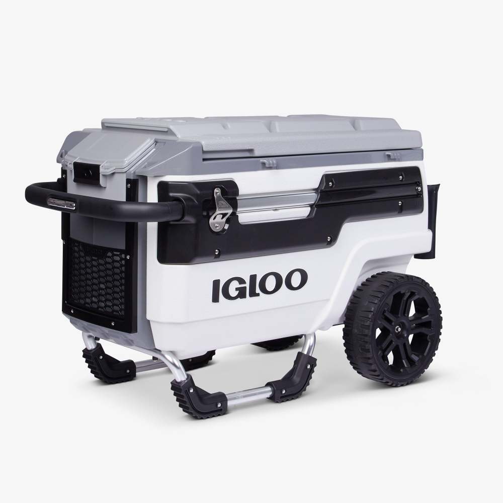 Igloo Trailmate Journey Hard Cooler White/Black 70qt - Flockneti