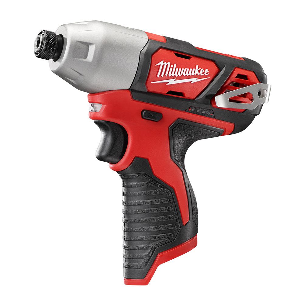 Milwaukee M12 1/4 In. Hex Impact Driver (Bare Tool) - Flockneti