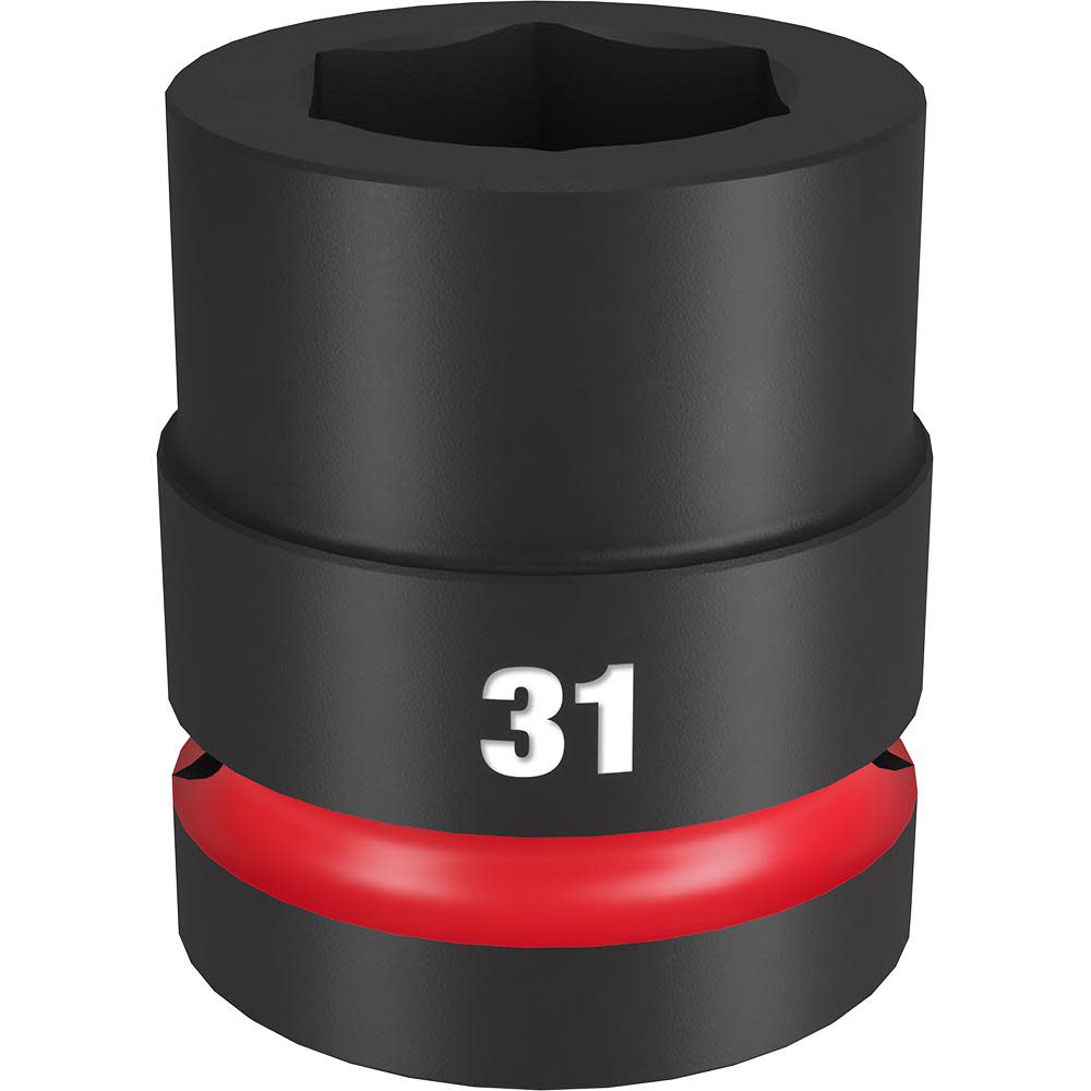 Milwaukee Impact Socket 1″ Drive 31mm Standard 6 Point - Flockneti