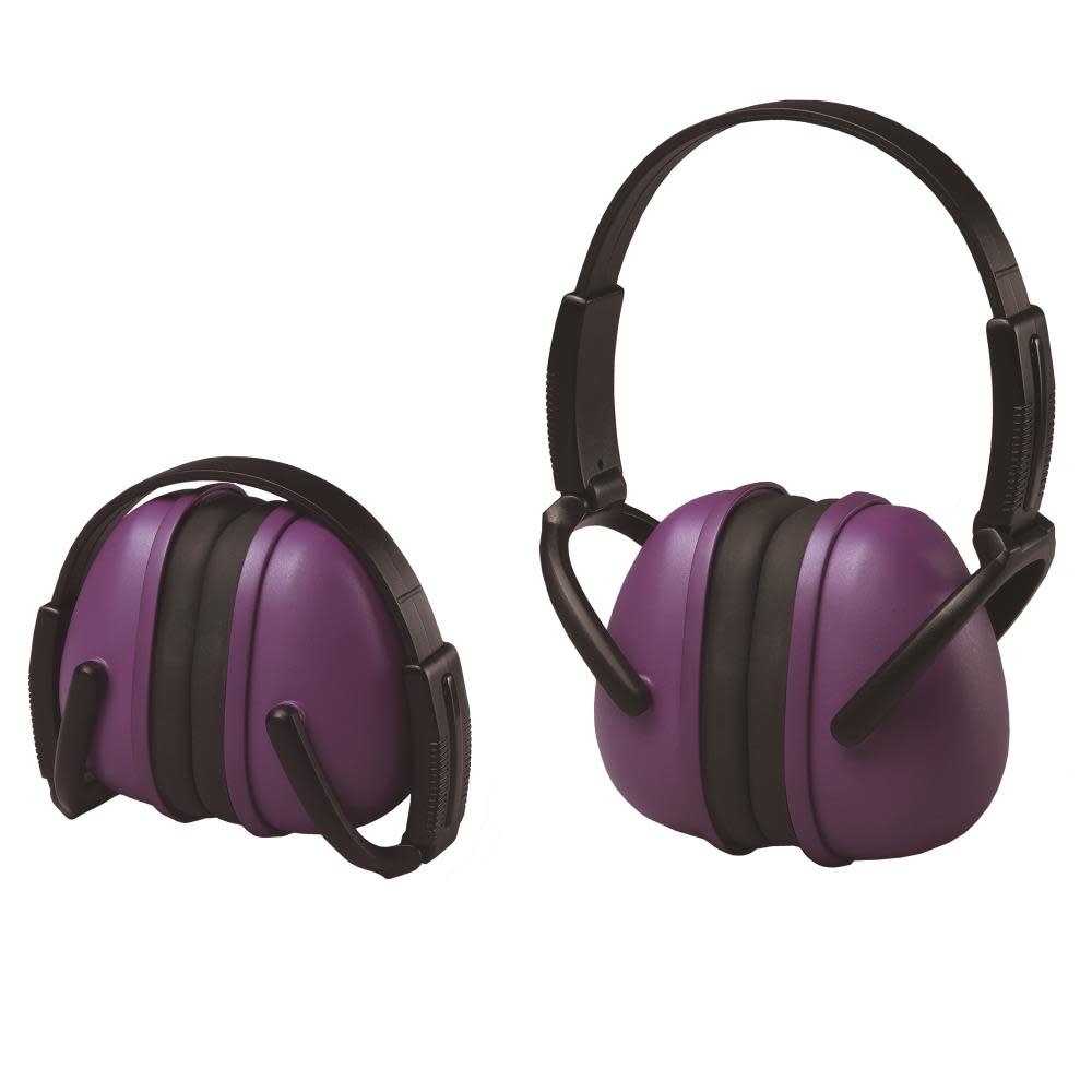 ERB Purple Foldable Ear Muffs - Flockneti