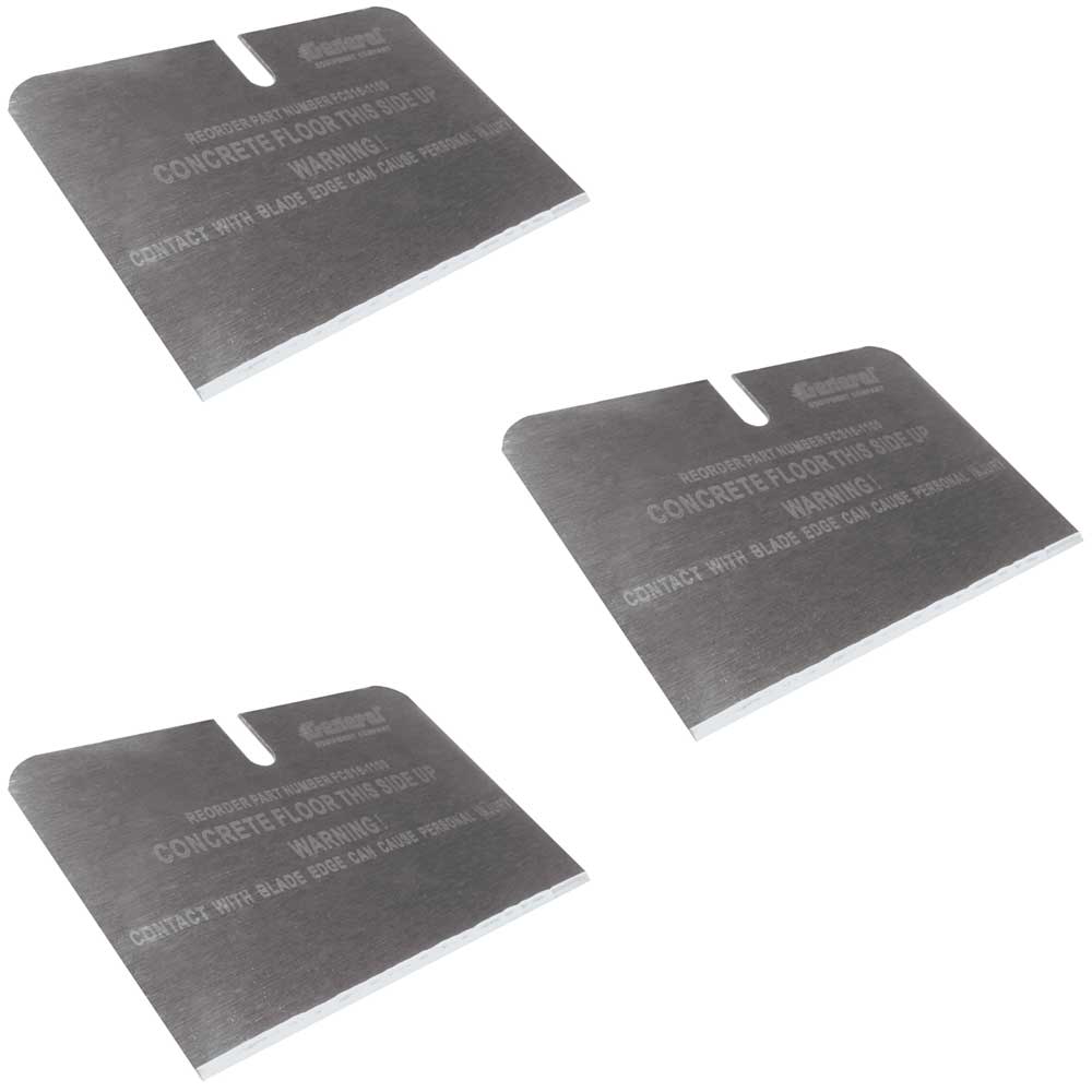 General Equipment FCS16-1100 Blade 3pc - Flockneti