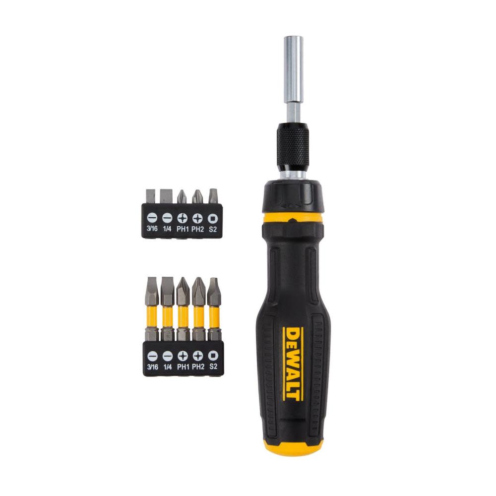 DEWALT MAXFIT Screwdriver Telescoping Multi Bit 10pc - Flockneti