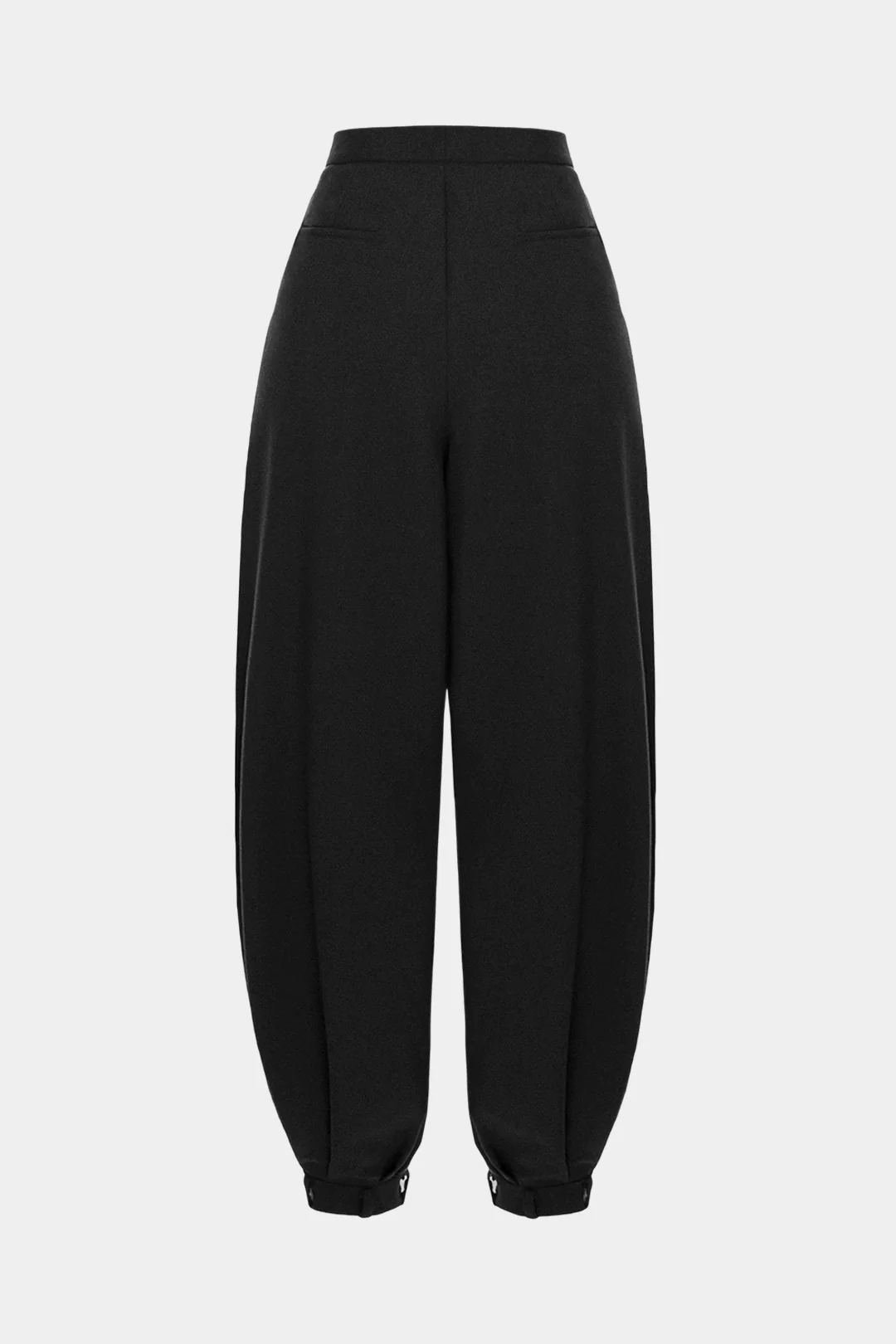 Satin Patchwork Lace Trim Wide Leg Pants - Flockneti