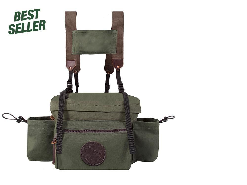 Duluth Pack 12 Liter Capacity Olive Drab Canvas All Day Lumbar Pack - Flockneti