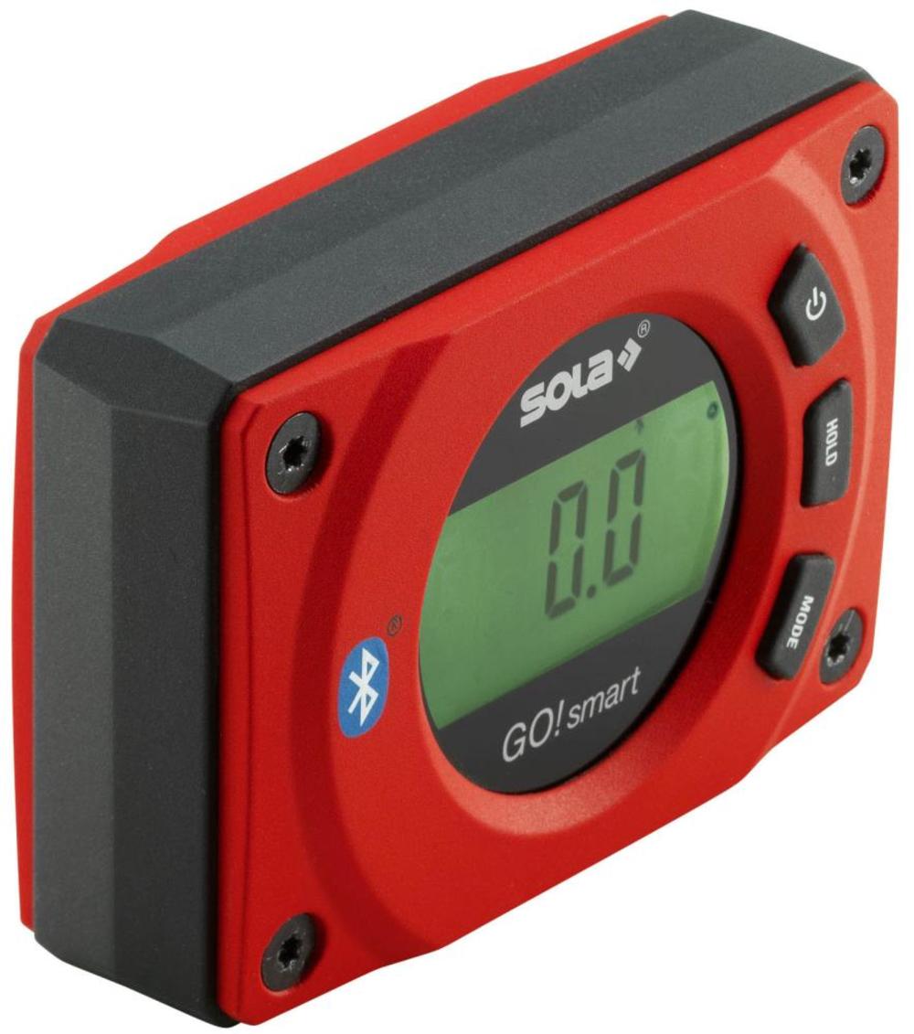 SOLA GO! smart Digital Pocket Level - Flockneti