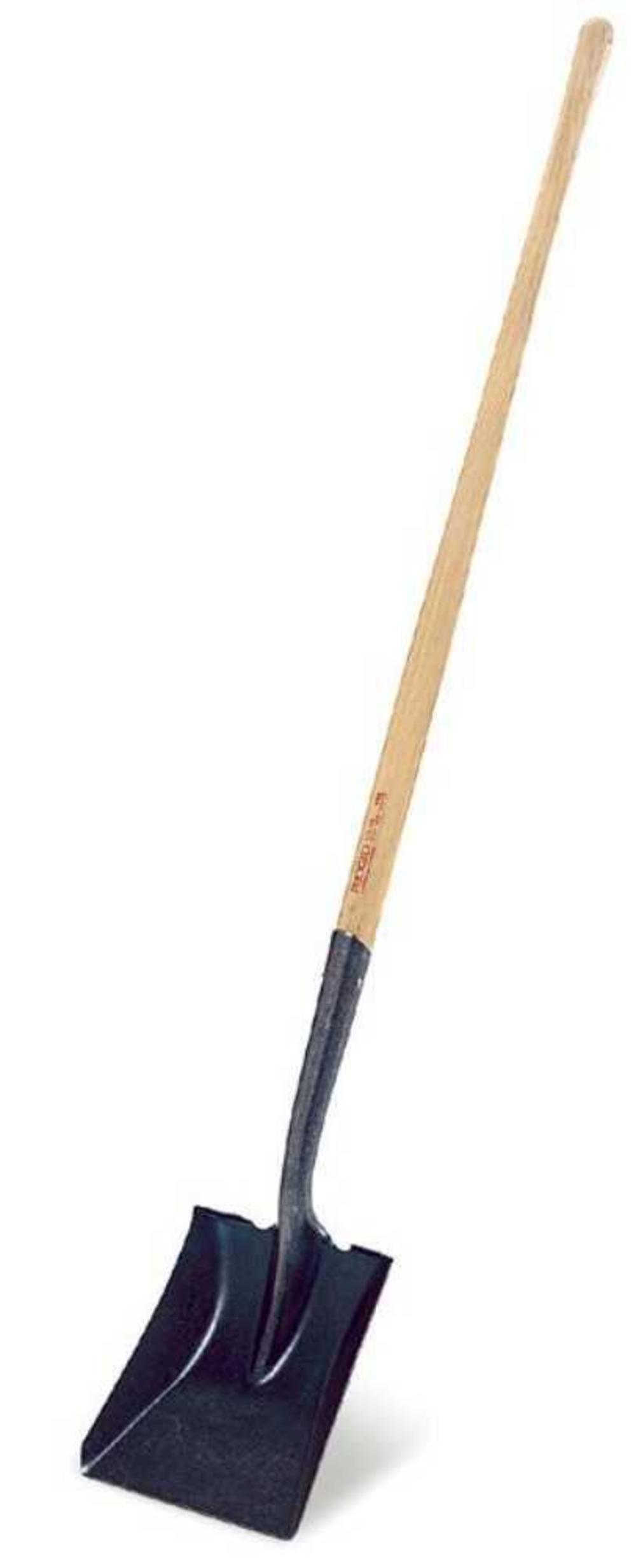 Ridgid Long Handle Square Point Shovel - Flockneti