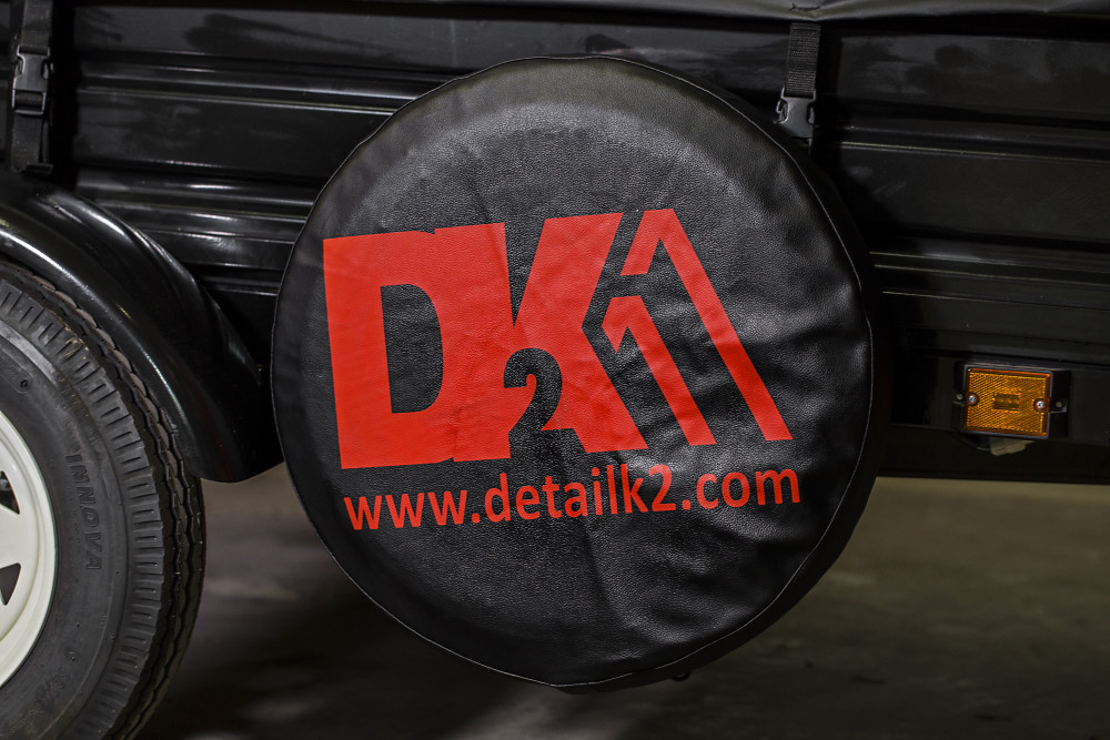 DK2 Trailer Spare Tire 5.3″x12″ DOT Tire with Cover - Flockneti
