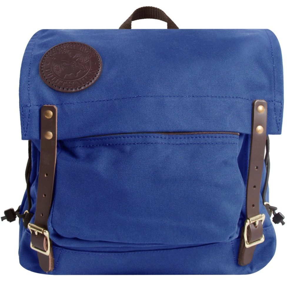 Duluth Pack 17 Liter Capacity Royal Canvas Front Portage Pack - Flockneti