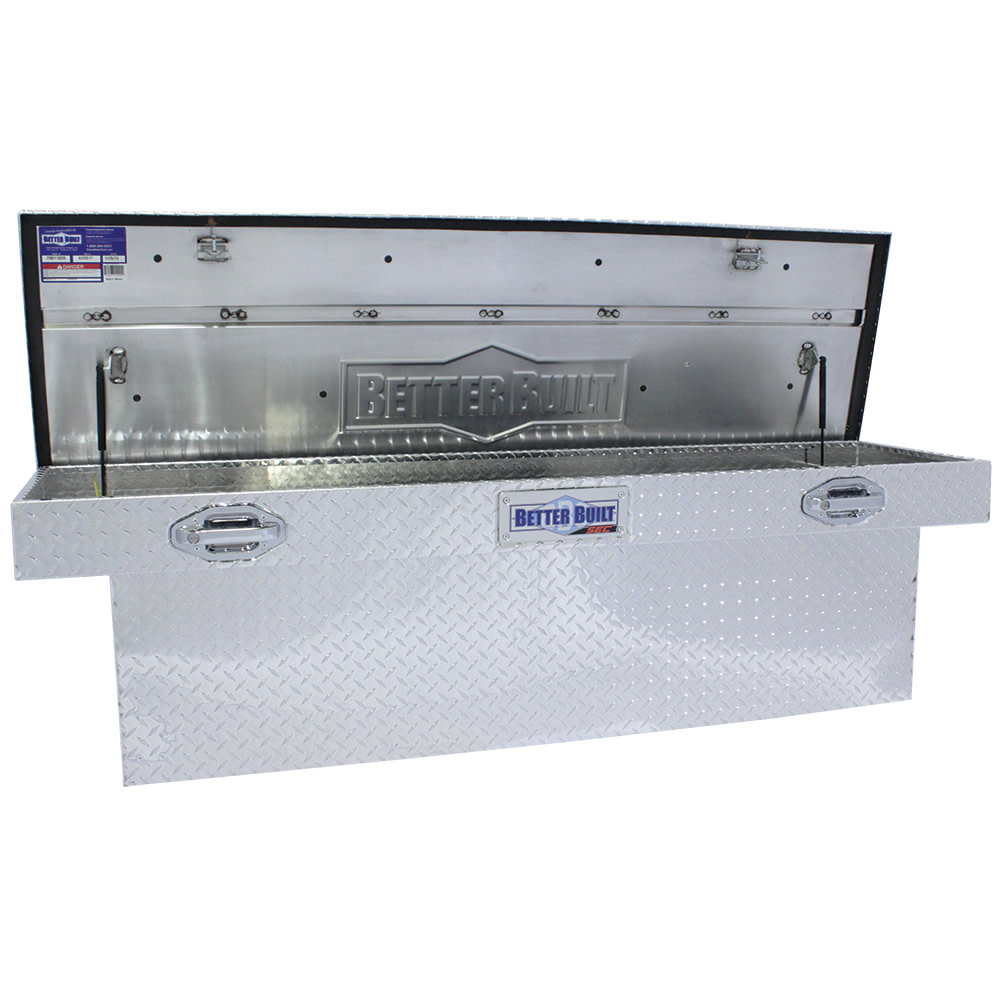 Better Built 67″ SEC Saddle Truck Tool Box DEEP BRITE ALUMINUM - Flockneti