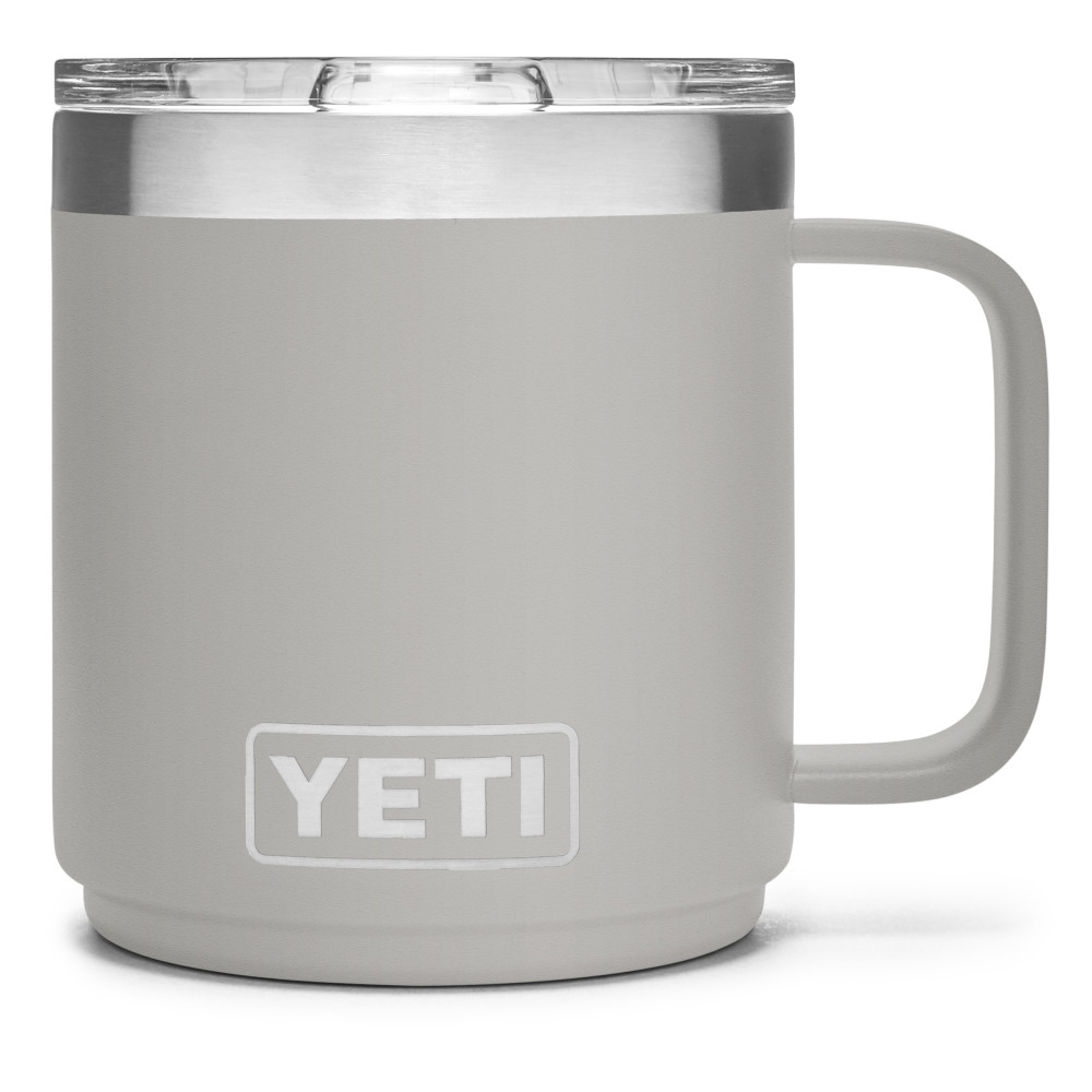 Yeti Rambler Stackable Mug with MagSlider Lid 10oz Granite Gray - Flockneti