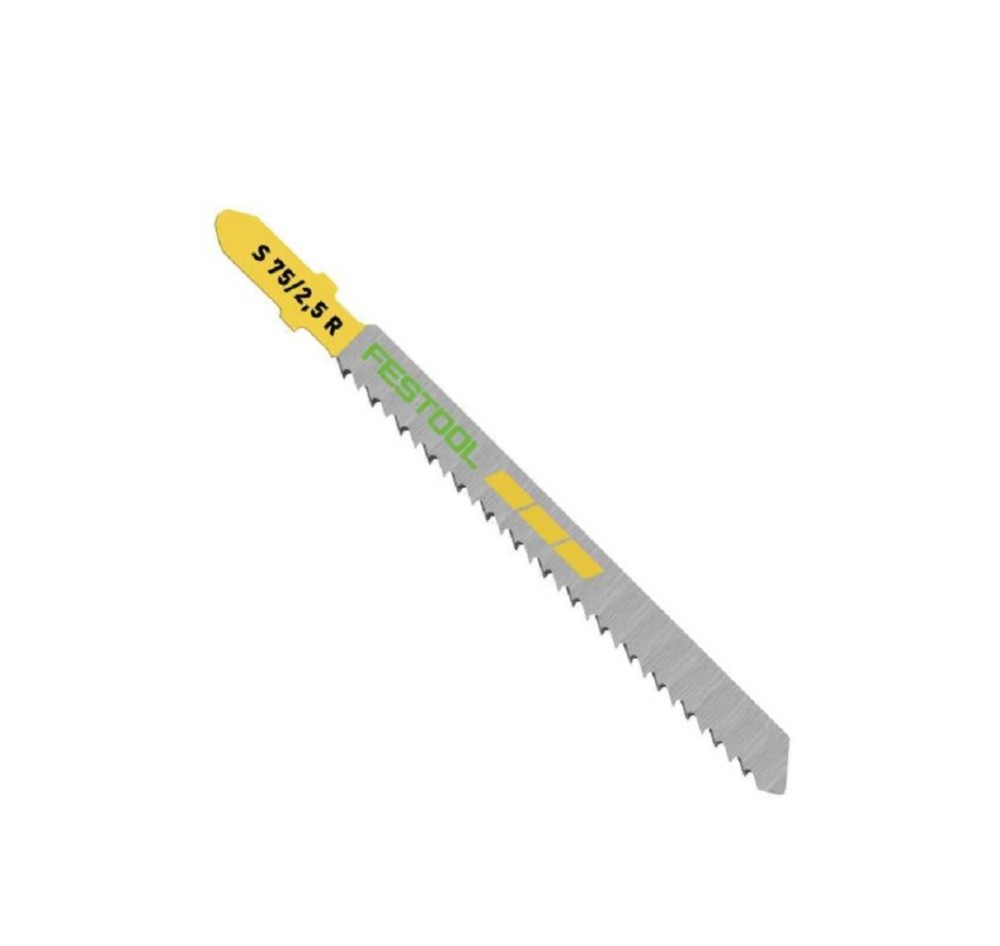 Festool Jigsaw Blades S 75/2.5 R Down-Cut 5-Pack - Flockneti