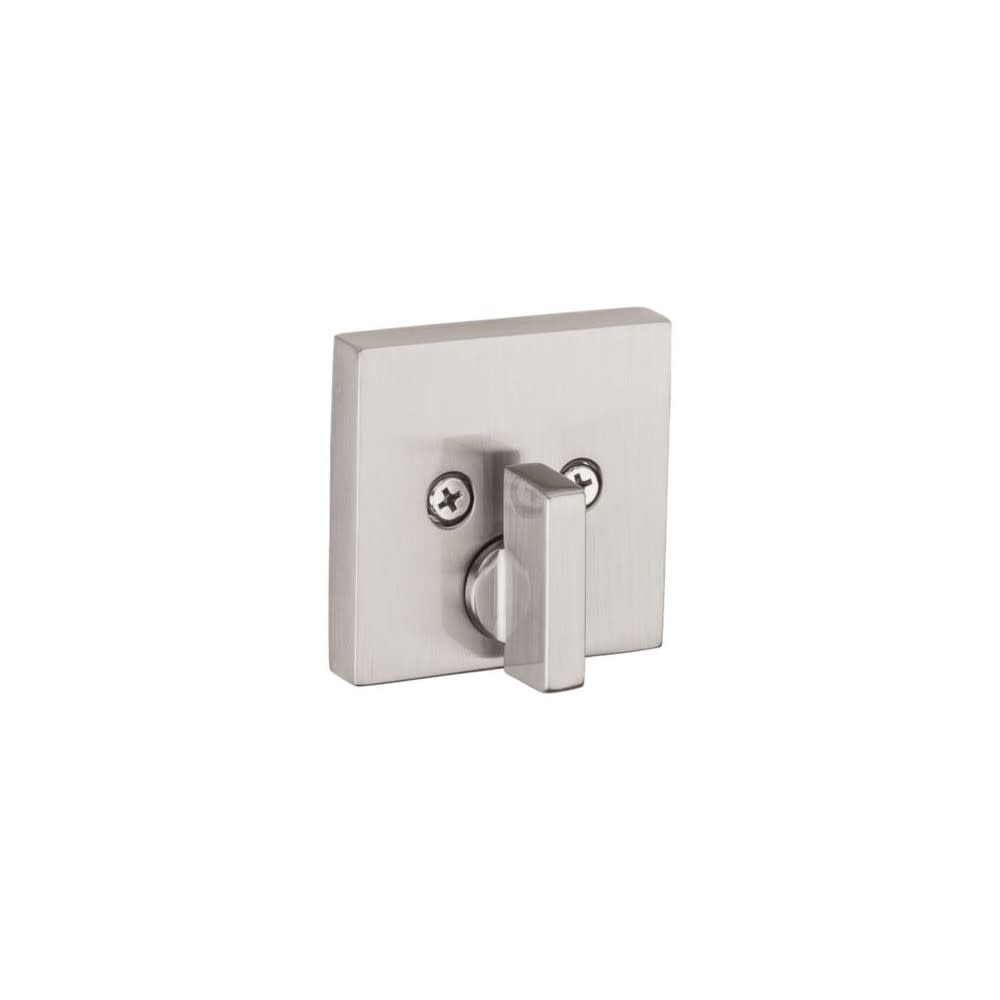 Kwikset Satin Nickel Single Cylinder Keyed One Side Downtown Deadbolt - Flockneti