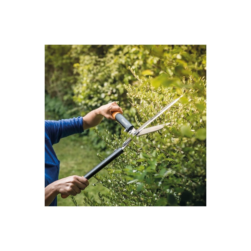 Fiskars 10″ Steel Blade Hedge Shear with Aluminum Handle - Flockneti