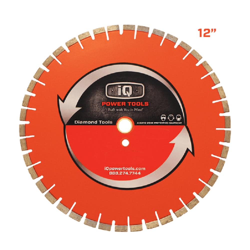 iQ Power Tools 12 In. Platinum Segmented Blade - Flockneti