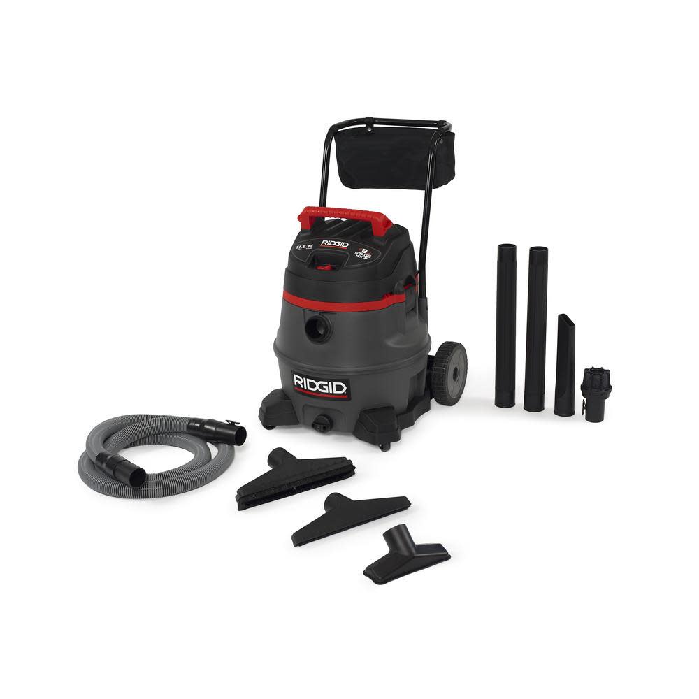 Ridgid 14 Gallon 2-Stage Wet/Dry Vac - Flockneti